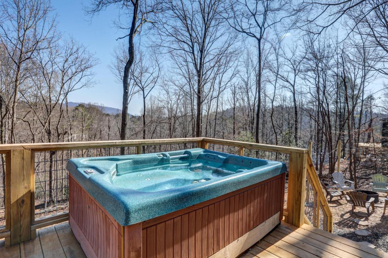 Rustic Mountain Cabin Villa Ellijay Eksteriør bilde